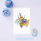 Flower bee with wild plants flyer (Einzeln)