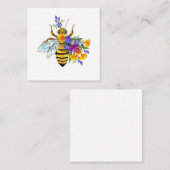Flower bee with wild plants rabattkarte (Vorne/Hinten)