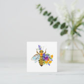 Flower bee with wild plants rabattkarte (Stehend Vorderseite)
