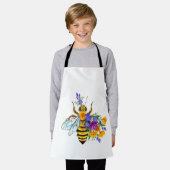 Flower bee with wild plants schürze (Getragen)