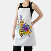 Flower bee with wild plants schürze (InSitu)