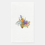 Flower bee with wild plants serviette (Vorderseite)