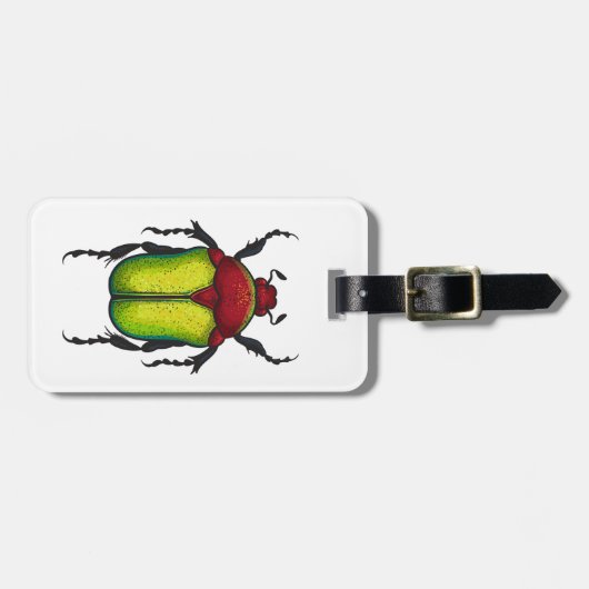 Flower beetle gepäckanhänger (Vorderseite horizontal)