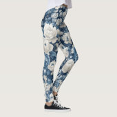 Flower Blue Leggings (Rechts)