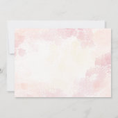 Flower bouquet tulips birthday einladung (Rückseite)