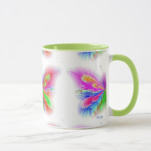 Flower Butterfly Tasse