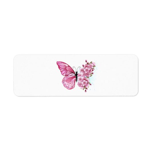 Flower Butterfly with Pink Sakura (Vorne)