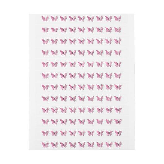 Flower Butterfly with Pink Sakura (Bogen)