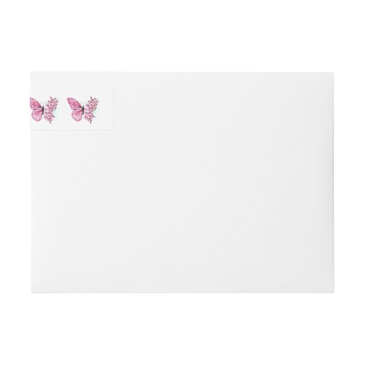 Flower Butterfly with Pink Sakura (Vorderseite)