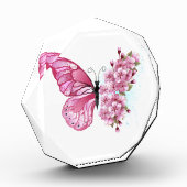 Flower Butterfly with Pink Sakura Fotoblock (Links)