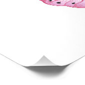 Flower Butterfly with Pink Sakura Fotodruck (Ecke)