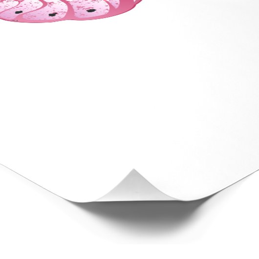 Flower Butterfly with Pink Sakura Fotodruck (Ecke)