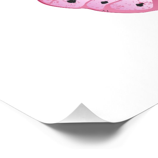 Flower Butterfly with Pink Sakura Fotodruck (Ecke)