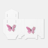 Flower Butterfly with Pink Sakura Geschenkschachtel (Ungefaltet)