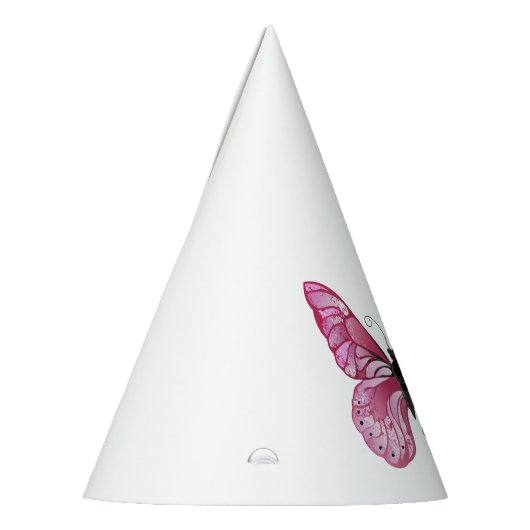 Flower Butterfly with Pink Sakura Partyhütchen (Links)