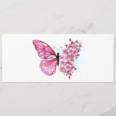Flower Butterfly with Pink Sakura Programm (Vorderseite)