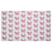Flower Butterfly with Pink Sakura Stoff (Fat Quarter (45,7 x 55,9 cm))