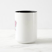 Flower Butterfly with Pink Sakura Tasse (Zentrum)