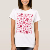 flower camiseta T-Shirt (Vorderseite)