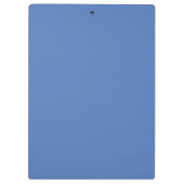 Flower Checkered Pattern No. 01 - Light Blue Klemmbrett (Rückseite)