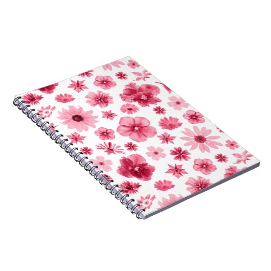 flower cuaderno notizblock (Rechte Seite)