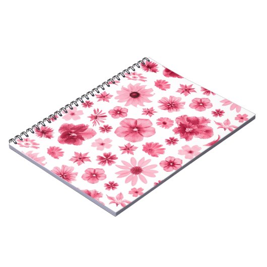 flower cuaderno notizblock (Linke Seite)