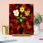 "Flower Delivery" (11" x 14") Acrylic Sign Acrylschild (Hochzeit)