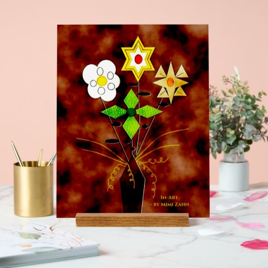 "Flower Delivery" (11" x 14") Acrylic Sign Acrylschild (Hochzeit)