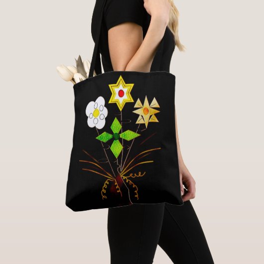 "Flower Delivery" Shoulder Tote Tasche (Von Nahem)
