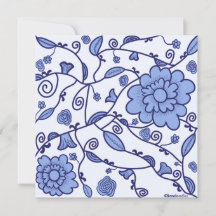 Flower Delsoftware Themed Flat Card