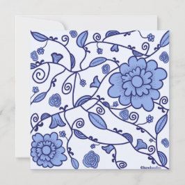 Flower Delsoftware Themed Flat Card