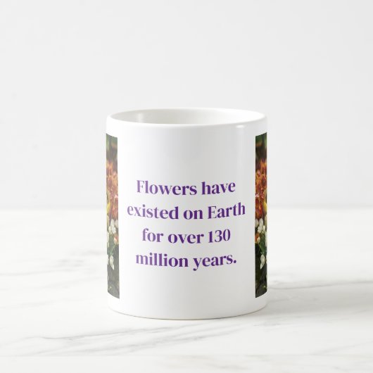 Flower design coffee mug kaffeetasse (Mittel)