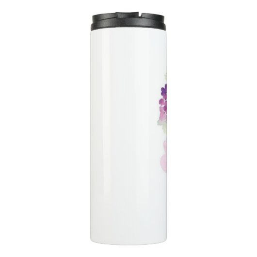 flower 🌺 design cup thermosbecher (Rückseite)