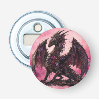 Flower-Drache | Botanischer Fantasy-Drache Flaschenöffner