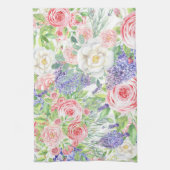Flower Drawing Easy Geschirrtuch (Vertikal)