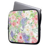 Flower Drawing Easy Laptopschutzhülle (Vorderseite Links)