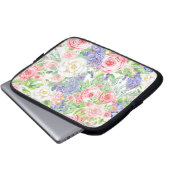 Flower Drawing Easy Laptopschutzhülle (Vorne Knopf)