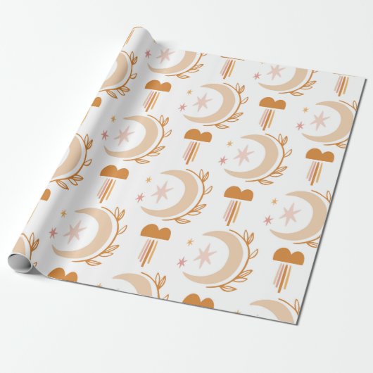 Flower Drawing Geschenkpapier (Ungerollt)