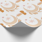 Flower Drawing Geschenkpapier (Ecke)