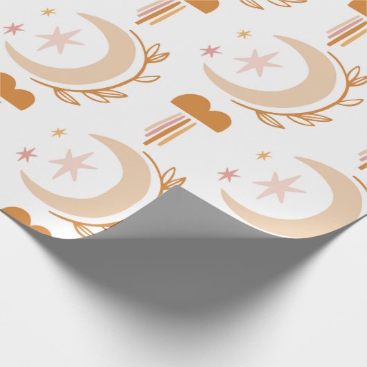 Flower Drawing Geschenkpapier (Ecke)