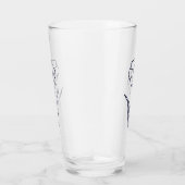 Flower drawing glas (Rechts)