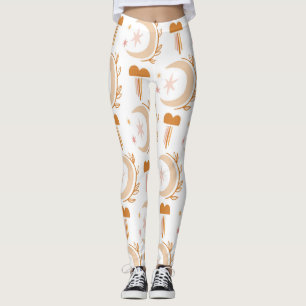Flower Drawing Leggings
