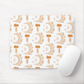 Flower Drawing Mousepad (Mit Mouse)