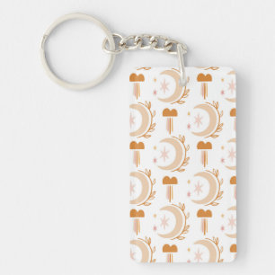 Flower Drawing Schlüsselanhänger