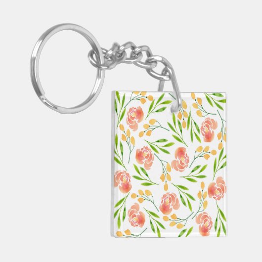 Flower Earrings Schlüsselanhänger (Vorderseite links)