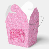 Flower elephant - fuchsia pink geschenkschachtel (Geöffnet)