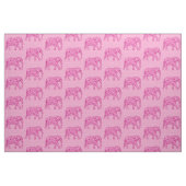 Flower elephant - fuchsia pink stoff (Yard (91,4 cm))