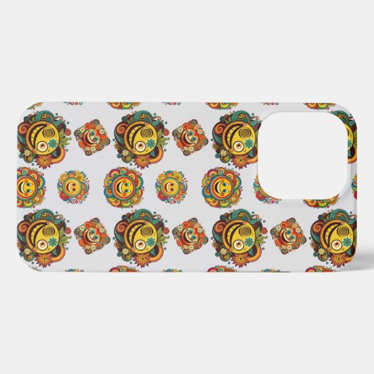 Flower Emojis 2 iPhone Hülle (Rückseite (Horizontal))