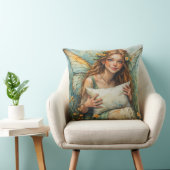 Flower Fairy Holding Pillow Kissen (Stuhl )