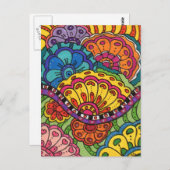 Flower Fest #3 Postkarte (Vorne/Hinten)